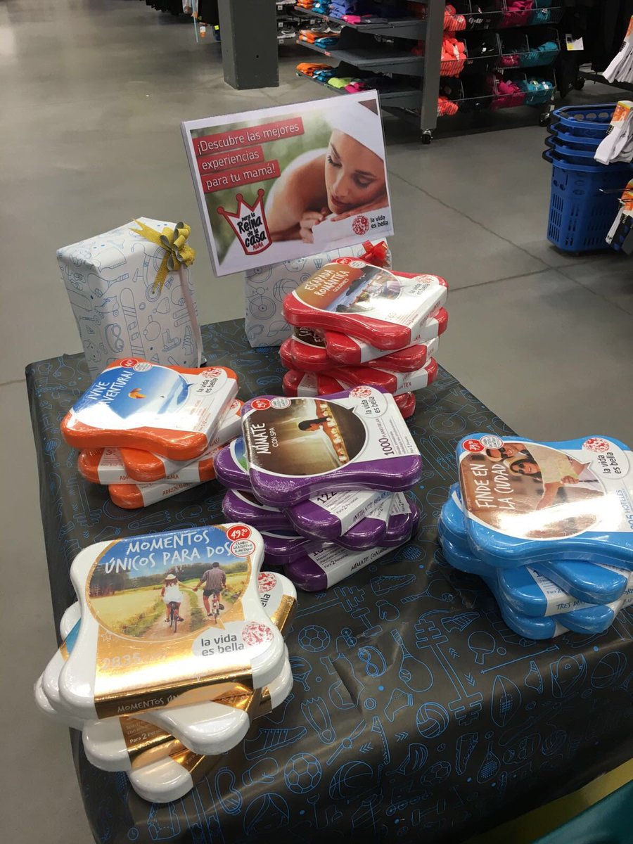 DecathlonZamora's tweet photo. Ideas regalo para hacerla sentir la más especial en su día. #diadelamadre #decathlon #idea regalo https://t.co/aTRU0xllLH