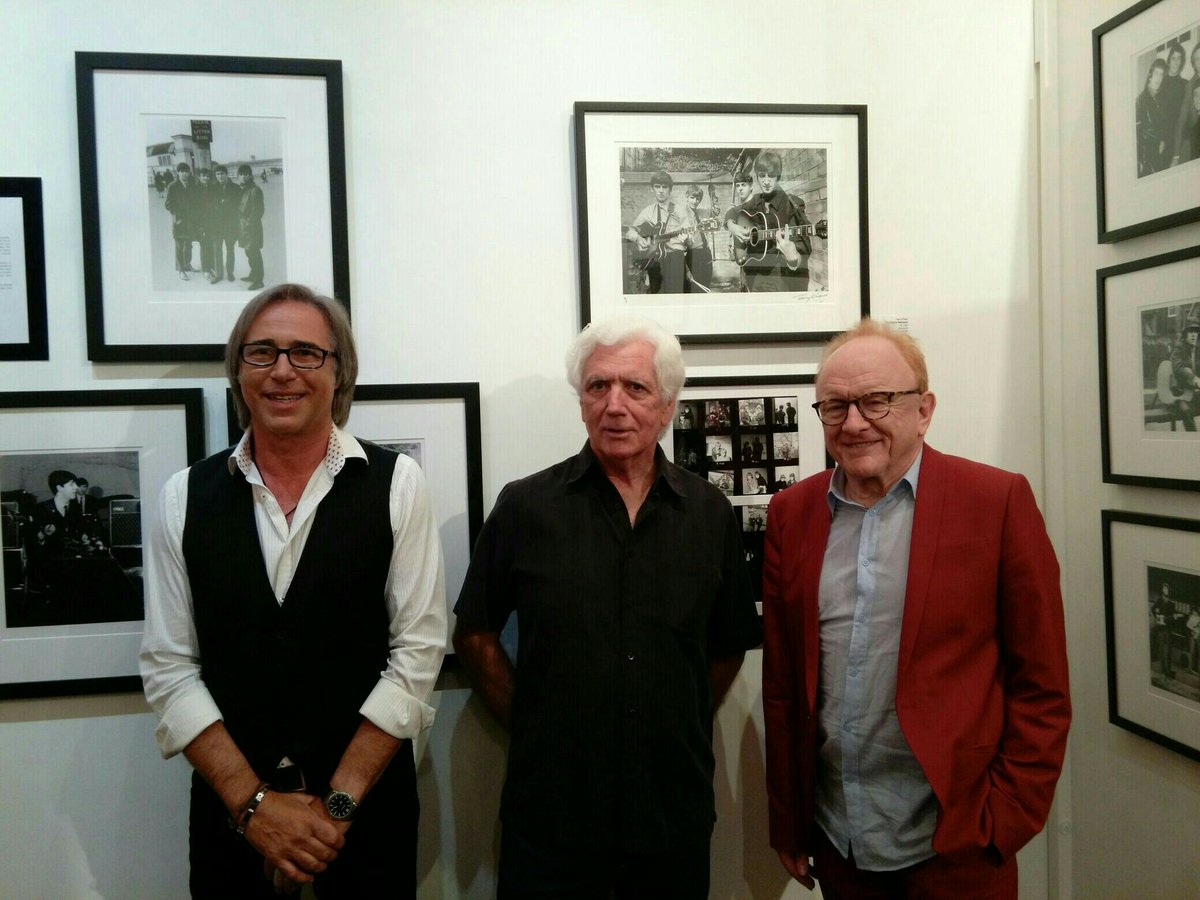Chris Carter Breakfast With the Beatles <a href="/ChrisWalterPix/">Chris Walter</a> and Peter Asher @MrMusichead British Invasion Exhibit