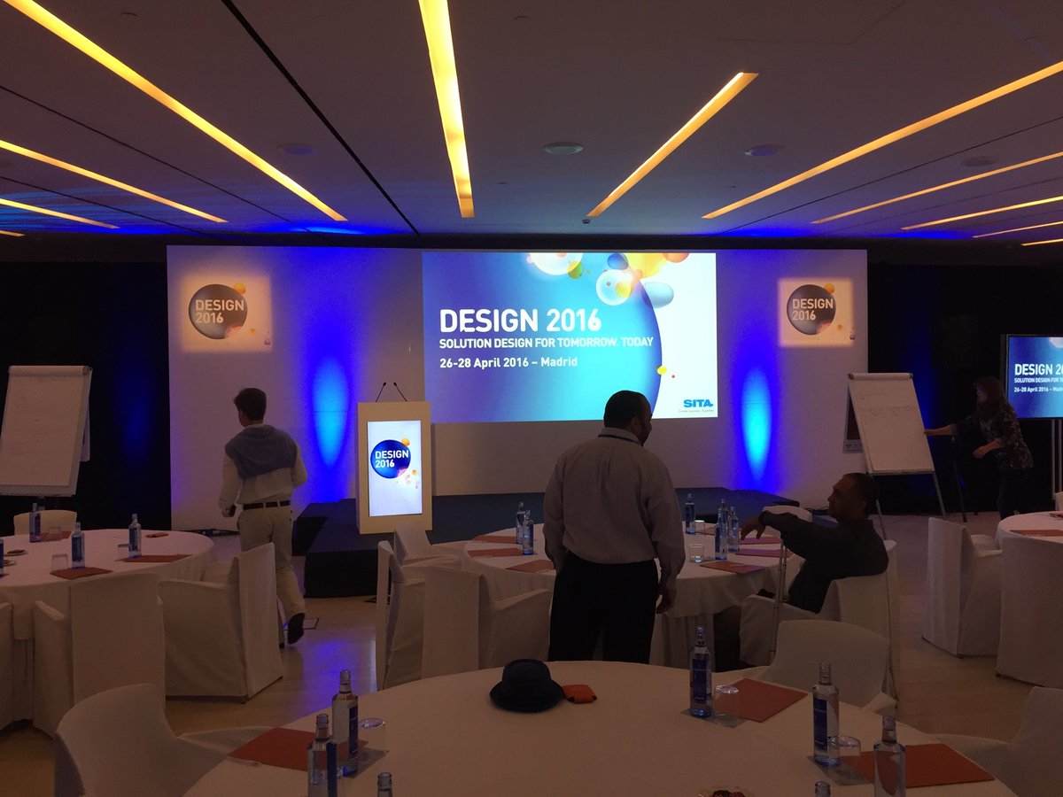 Unicorn at the SITA design 2016 meetings in Madrid