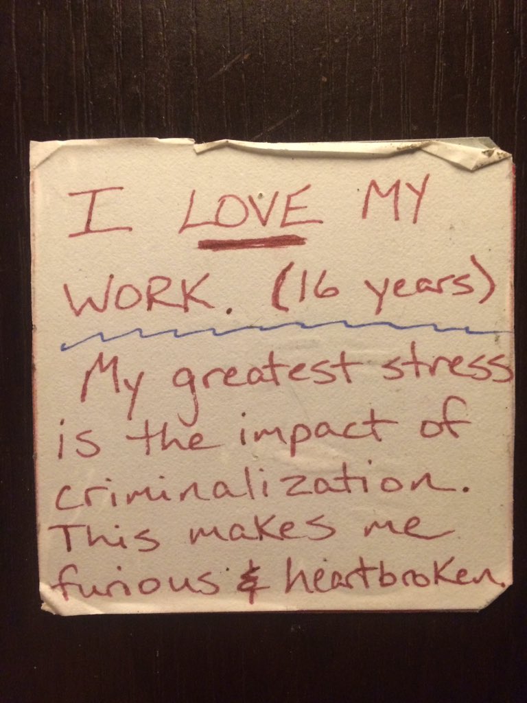MsVignette's tweet photo. #iamasexworkerandiam #SEAF2016 https://t.co/TYlTB9og60
