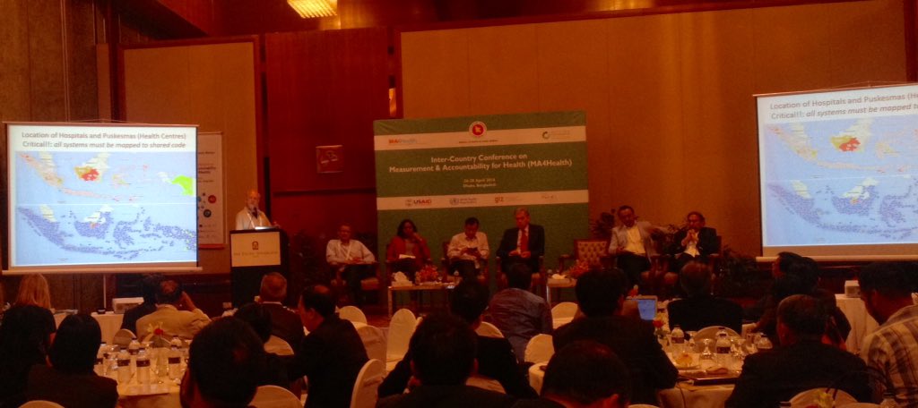 madhavjee's tweet photo. Jorn Braa of #UiO presenting the fascinating features of @dhis_2 with #Indonesia example #MA4Health #Innovation https://t.co/9in0wNzeah