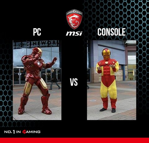 msigaming's tweet image. Whose side are you on?
#TEAMPC #TEAMCONSOLE #MSI