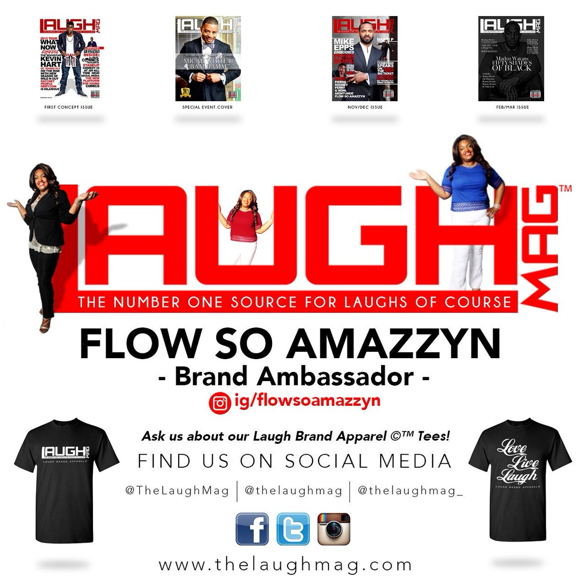 thelaughmag's tweet photo. @flowsoamazzyn!! Headed to Cali for the @HOPEFLOOD ComicsRockConvention!! https://t.co/XcERWuaI3L