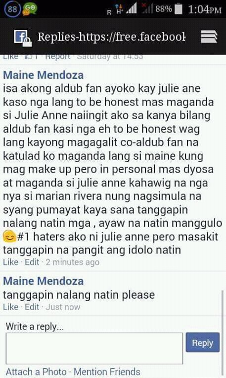 imbeldasphillip's tweet photo. Aldub fan just telling the truth that @MyJaps is beautiful.kahit siya ay haters ni julie anne san jose https://t.co/1HO2txBkMu