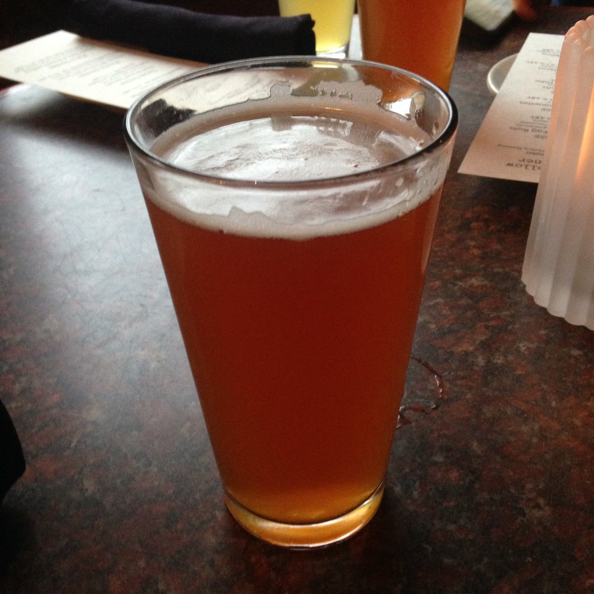 BullsAndBeersIC's tweet photo. What a great night out at @WestbrkLobster! This @FireflyBrewing Up Quark IPA was mighty tasty! #CTBeer #CTEatsOut https://t.co/1PTGDddDtU