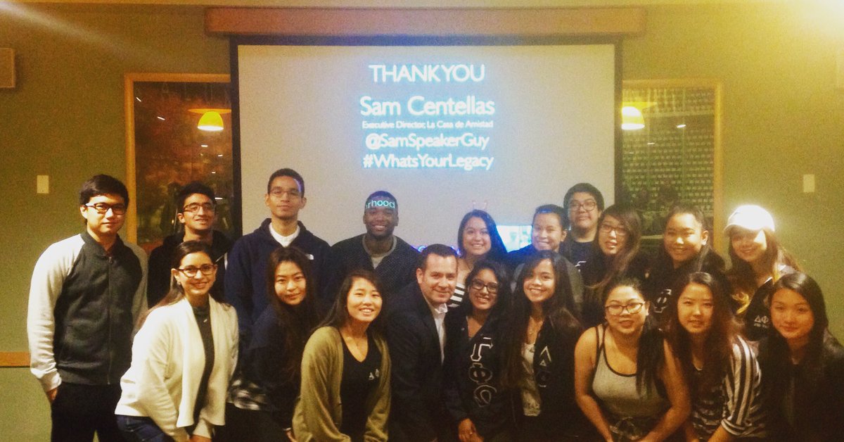 DPUFSLife's tweet photo. Thank you to @SamSpeakerGuy for a great presentation on What's Your Legacy! #MGCWeek #Unity https://t.co/NguBKoMz3k