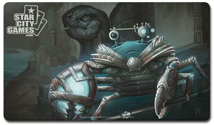 thundersultan's tweet photo. Update: Hydrobot Crab is alive and well living in other games. Check him out as Snipcaster Mage... https://t.co/6GBOBXUDtm