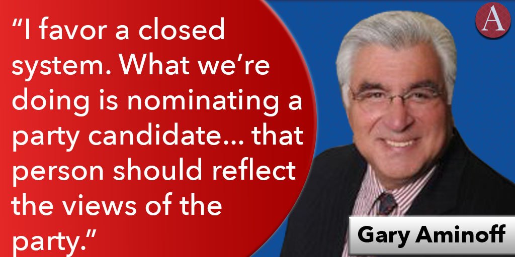 AnnMediaLive's tweet photo. .@aminoff on open vs. closed nomination systems in the California Republican race https://t.co/gzKDxCzb1P
