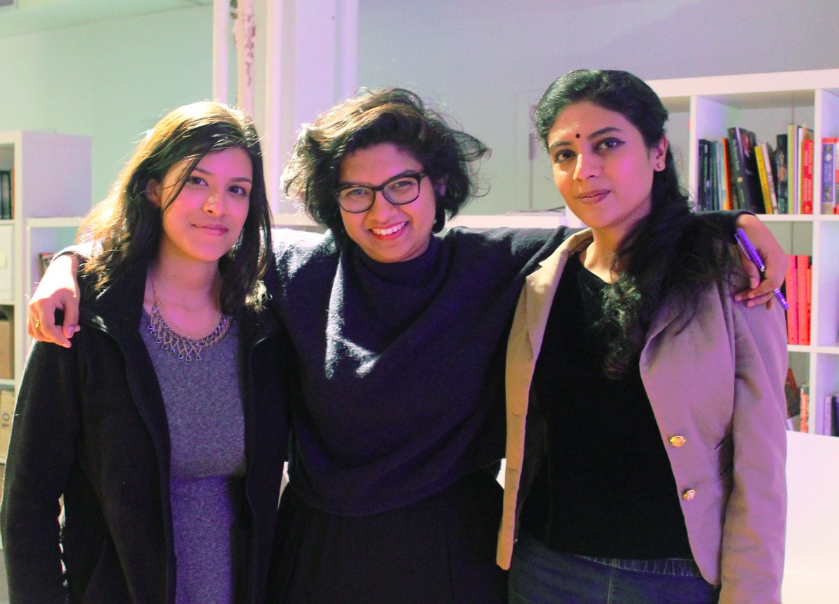 sawccorg's tweet photo. Thank you Nadya Ali, Shama Rahman and Wardah Naeem Bukhari for an insightful evening at #SAWCC #Salon! https://t.co/c86q9vb8KO