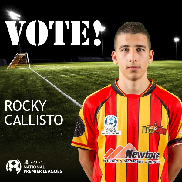 NE_MetroStars's tweet photo. VOTE CALLISTO | FFSA NPL Marcellina Player of the Month! #NPLStars #FFSANPL #PS4NPL https://t.co/MAm62R9xkv https://t.co/njST2X2rqx