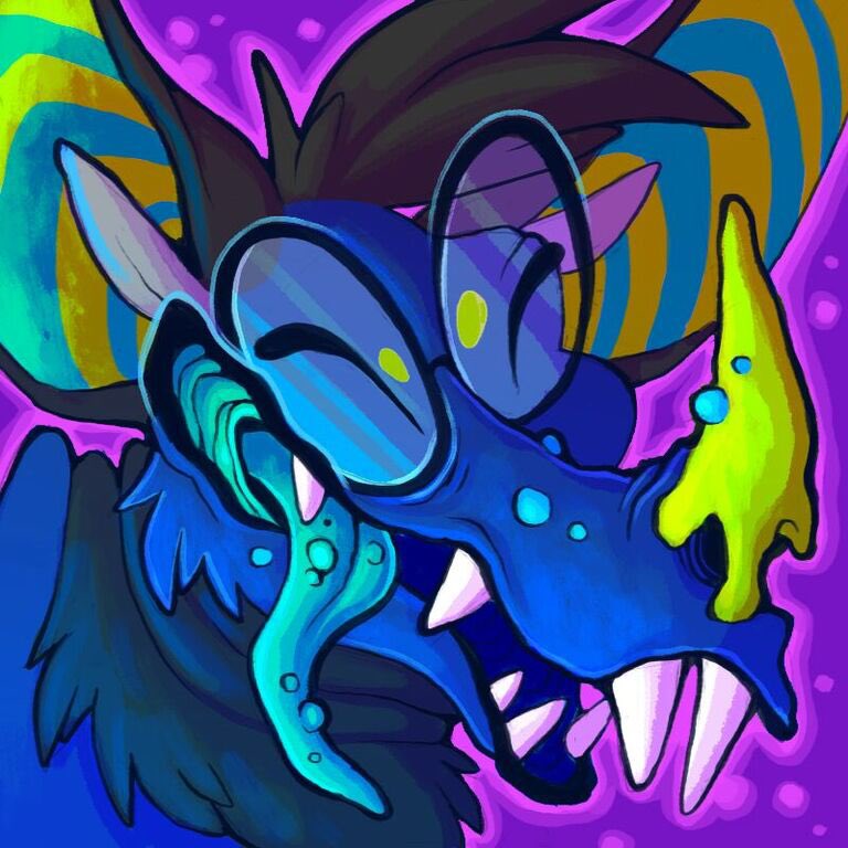 Fynigan's tweet photo. Hey guys, check out my fab new icon by @BigWeirdCow !!! 💚💙 https://t.co/4nPdO66dz5