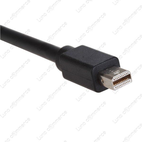 Mini DP to HDMI 2.0 Active Adaptor Cable With 4K 60P UHD Support Black Premium 0.2m