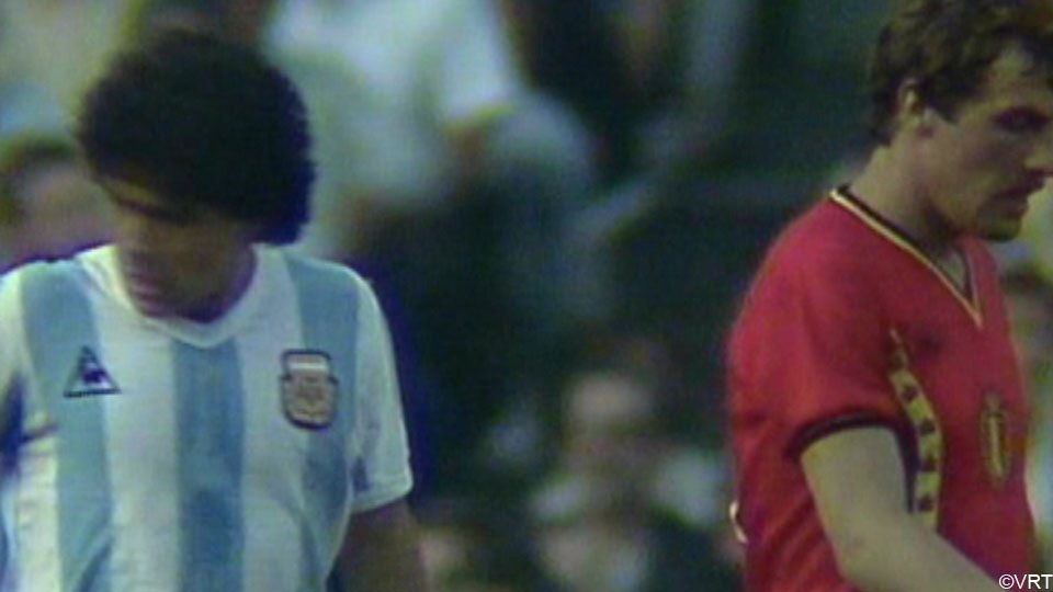 sporza's tweet image. Pakkend verhaal Marc Baecke in De Kleedkamer: "Maradona kent me niet meer hoor" sporza.be/permalink/1.26…