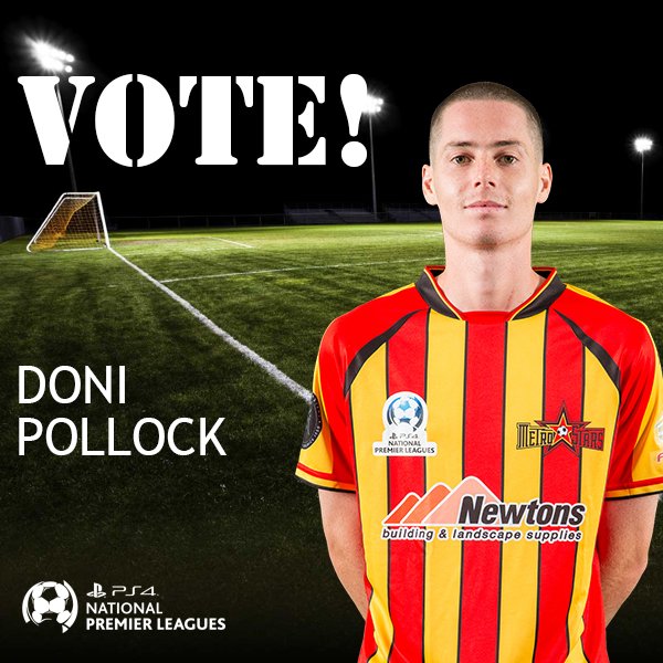 NE_MetroStars's tweet photo. VOTE POLLOCK | FFSA NPL Marcellina Player of the Month! #NPLStars #FFSANPL #PS4NPL https://t.co/MAm62R9xkv https://t.co/u8g4255WhE