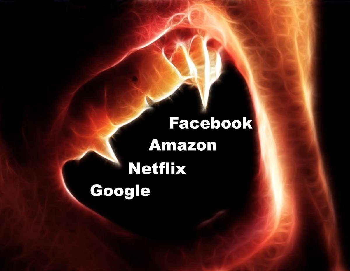 AlcuinBramerton's tweet photo. #eStocks: After a good run, the #FANGs jag down. https://t.co/pBHQe1luca #1ab #FB #AMZN #NFLX #GOOG #Alphabet #LA #รฟ https://t.co/tDdeWIECsp