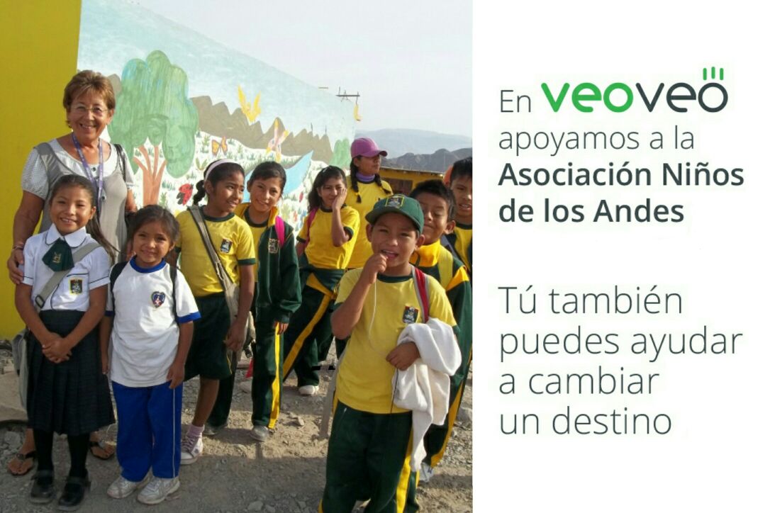 veoveoperu's tweet photo. #VeoVeoPeru dona parte de sus ingresos  a la Asociación Niños de los Andes. Haz click aquí  https://t.co/s1wZ3rsLak https://t.co/NGnu471uaV