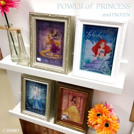 株式会社マリモクラフト Pa Twitter Power Of Princess ディズニープリンセスとアナと雪の女王展 開催中です 会場 松屋銀座8階イベントスクエア 限定アートフレーム 全4種 各3800円 税抜 詳細 T Co Boltp0zecq