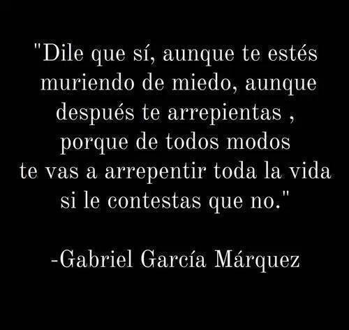 octaranda's tweet photo. Una de las peores cosas que puedes hacer en la vida.

Decir NO.

Atrévete a romper los esquemas. https://t.co/daeLiFc26N