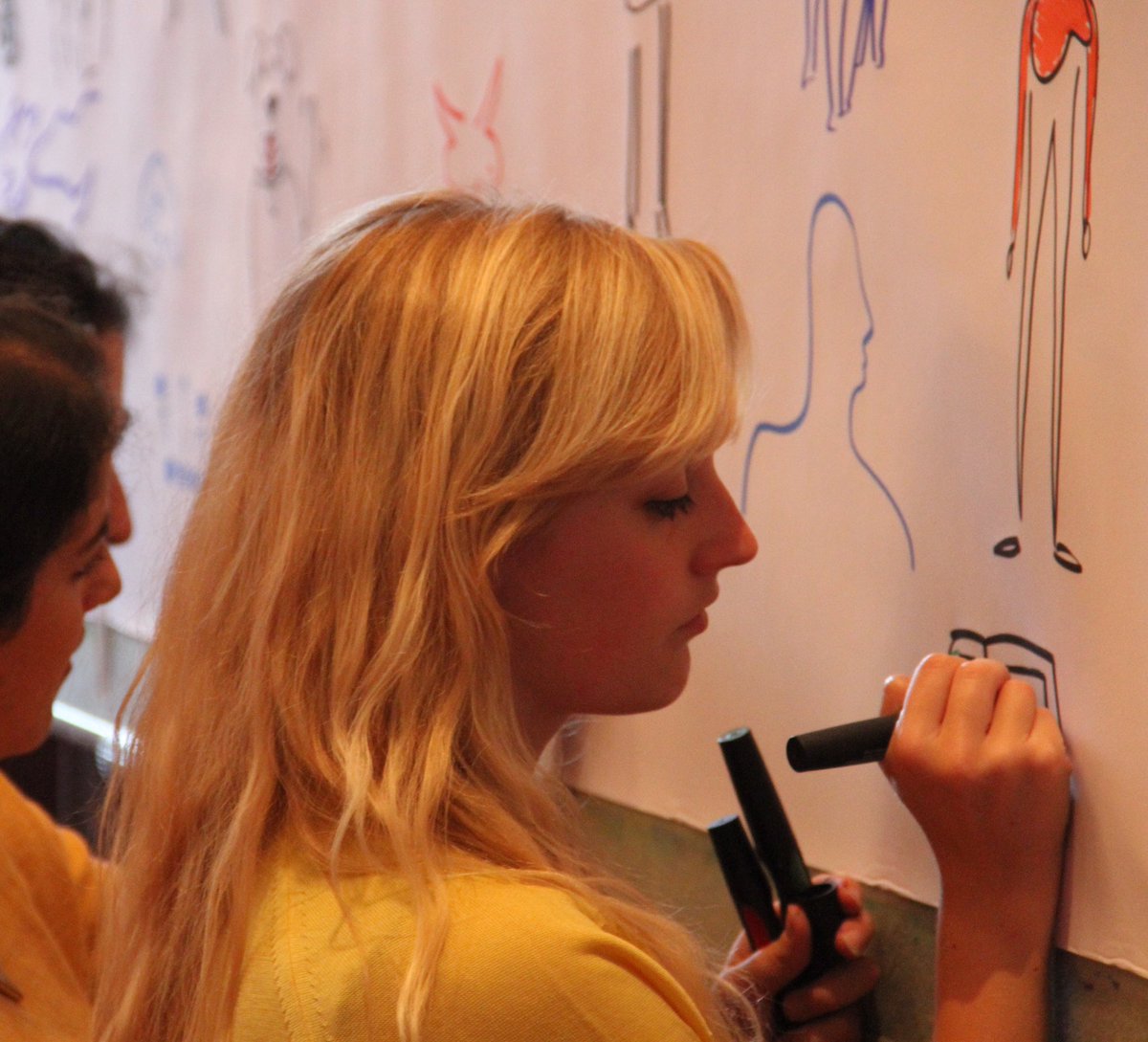 inkythinking's tweet image. InkyEllieP is back on the pens again today with @MappingFutures @turner_briony &amp;amp; @ARCC_CN. #feelgoodspaces