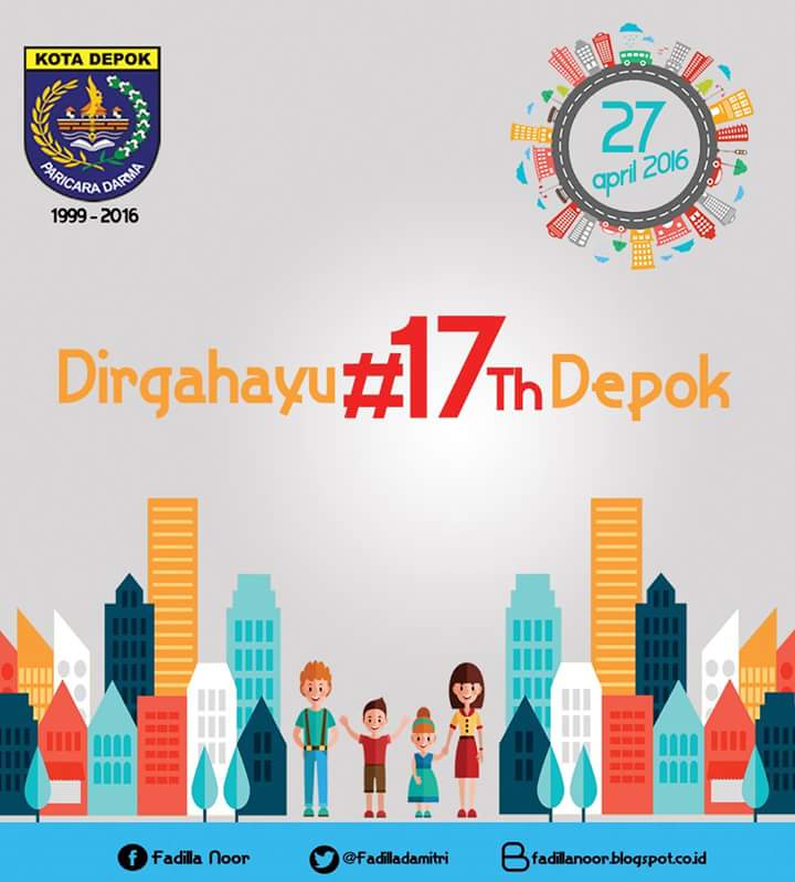 HumasGmm's tweet photo. HUT Kota Depok https://t.co/gpYmbza3Et