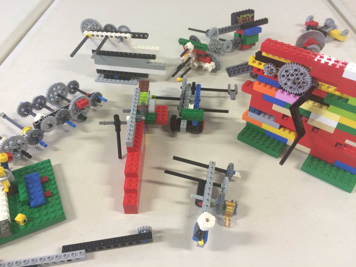 Building simple machines with kids. Teaching gear ratios. #insidethebrick. #lego #LegoEducation