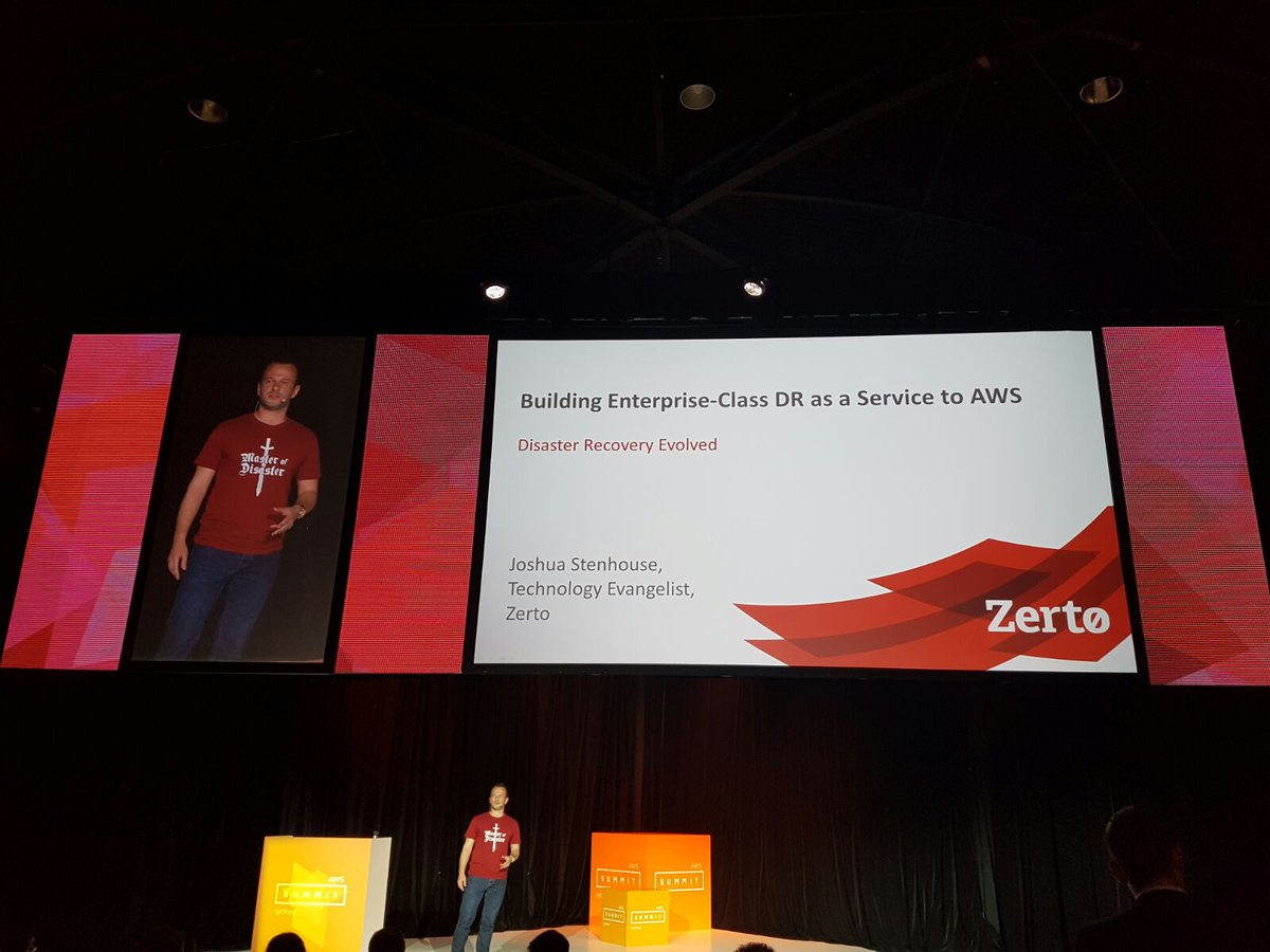 Why did over 1000 come to hear Zerto at #AWSSummitSydney today ? Read here! linkedin.com/pulse/why-did-… @ZertoCorp
