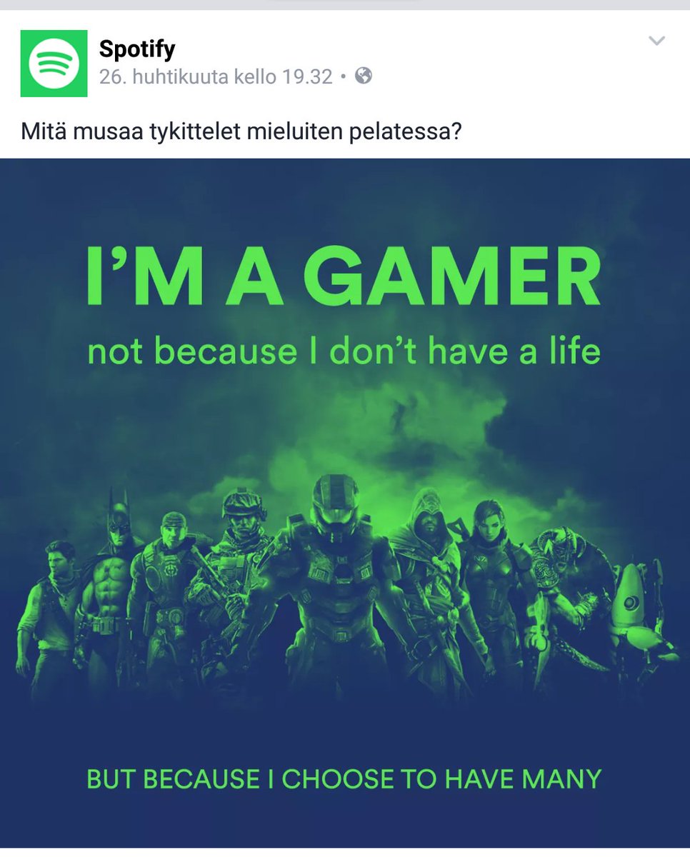 Karde's tweet photo. Kiitos kysymästä, @Spotify , jotain eri vänkää. Kuten Henry Theeliä... "Tykittelet"? Pelatessa? #tykittely https://t.co/20i1PZUTwH