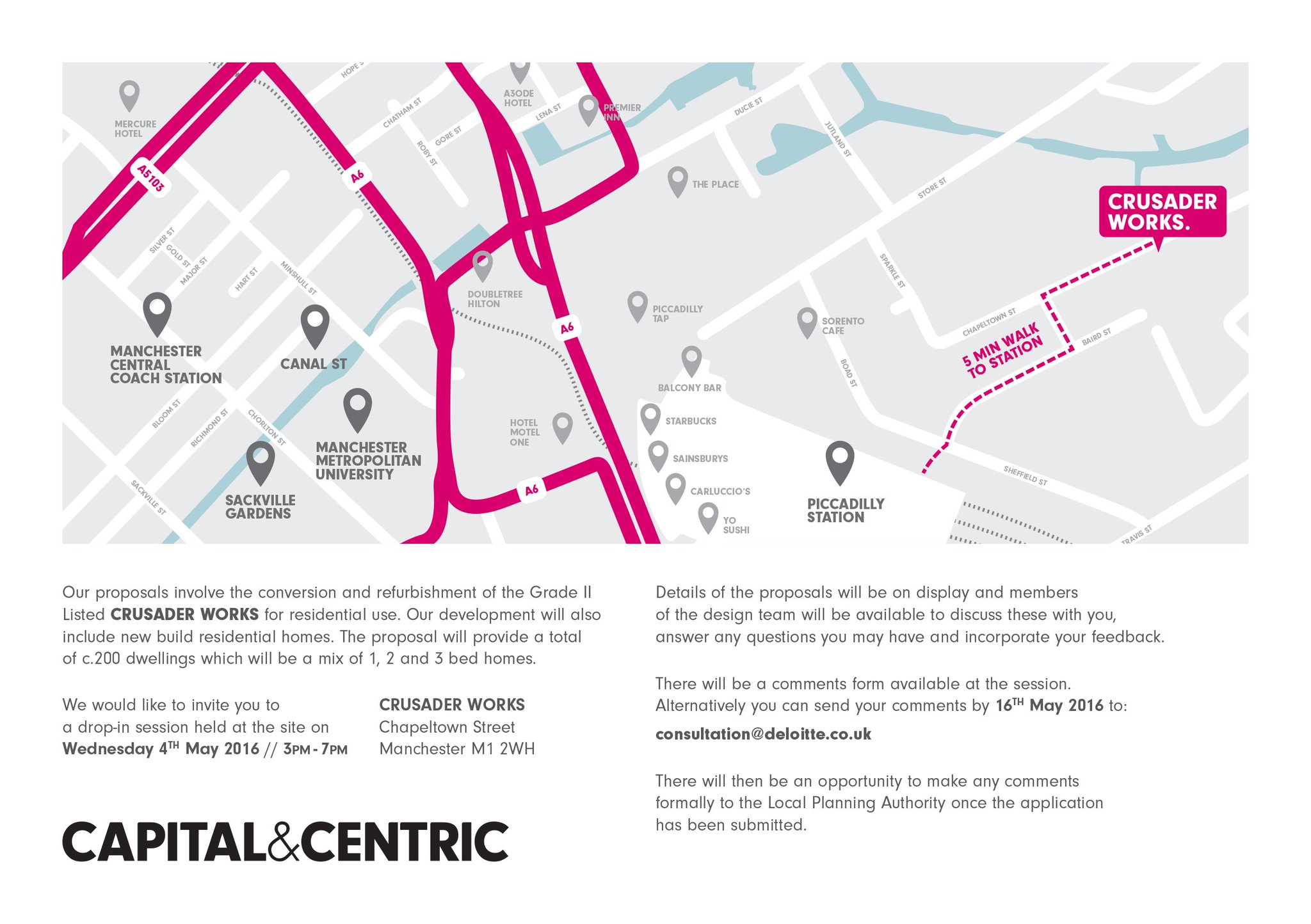Phoenix & Crusader Mill Chapeltown Street Piccadilly East 10/6 fl