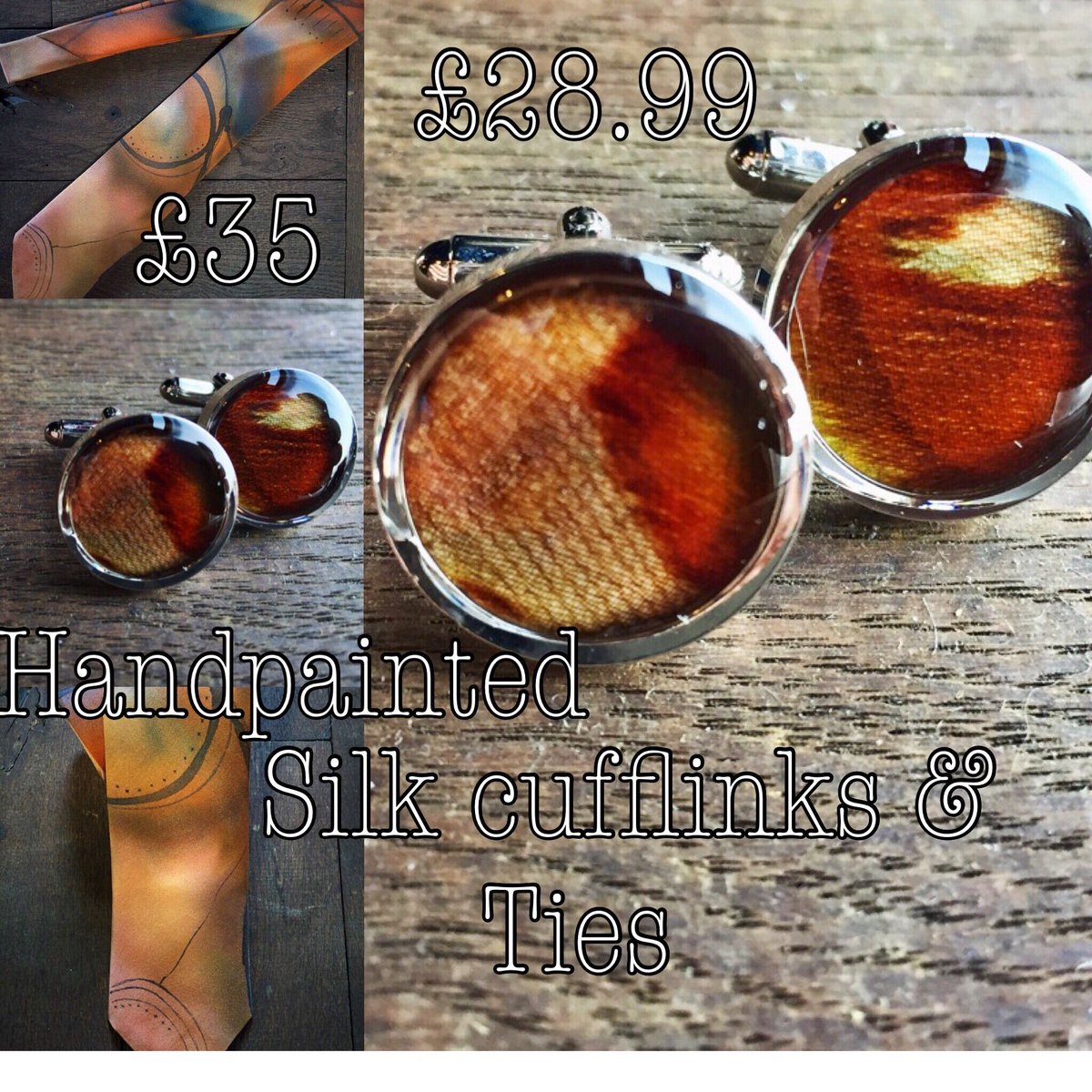 Lorsha handpainted silk ties with cufflinks now available lorsha.co.uk <a href="/iEnjoyNI/">ENJOYNI® Local</a> <a href="/BelfastHourNI/">#BelfastHour</a>
