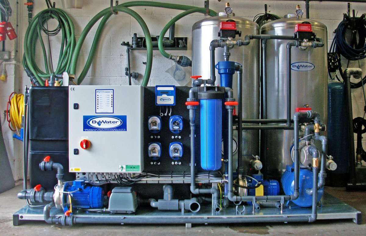ByWaterServices's tweet photo. Another wash water recycling system ready for factory testing
#washdown #GoGreen #recycling #watertreatment https://t.co/TdgEamL2OA