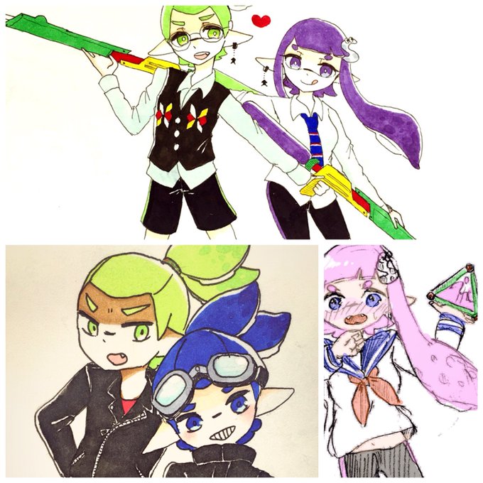 スプラトゥーン 高画質 のtwitterイラスト検索結果