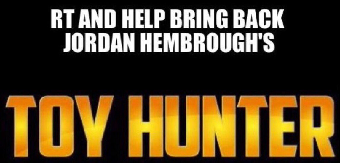 UKToyCollector's tweet photo. RT &amp; help bring back #ToyHunter &amp; @jordanhembrough to our screens!

@Discovery @DiscoveryUK @QuestTV https://t.co/EHyQVvAc1m