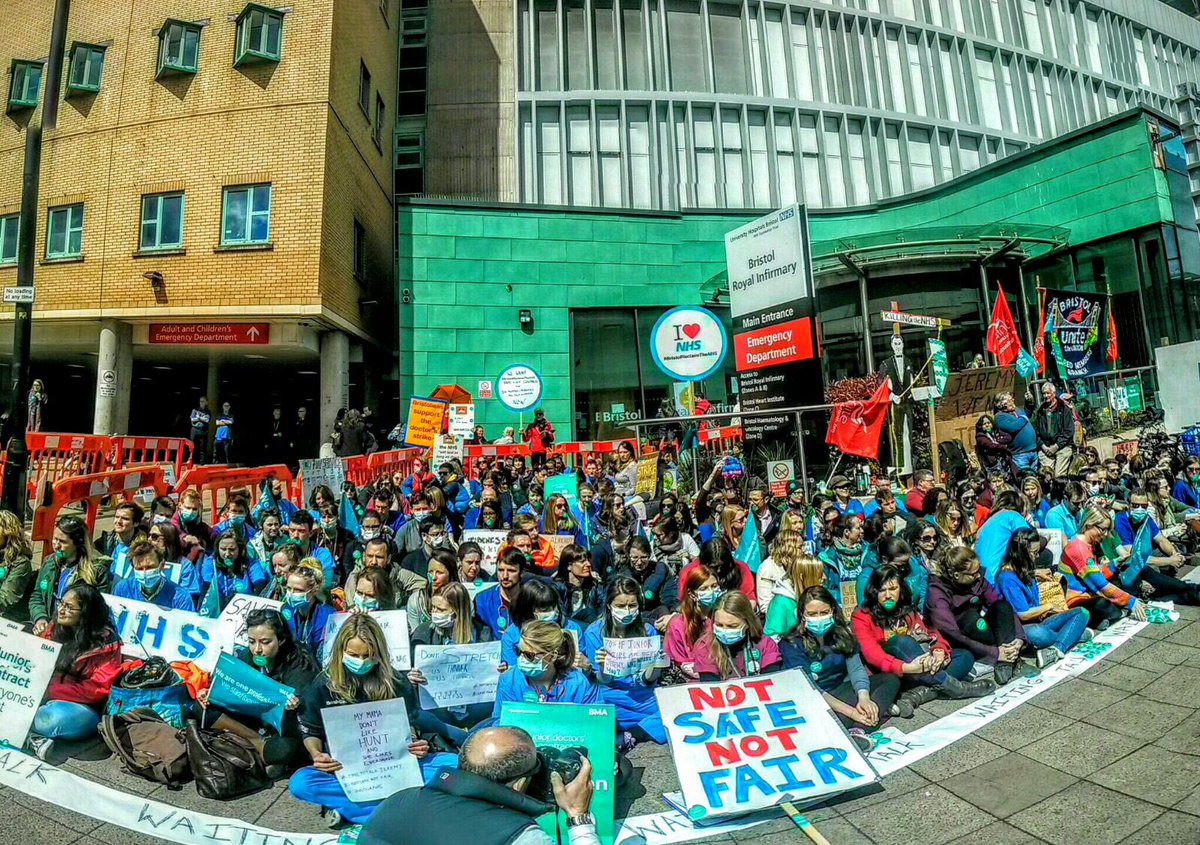 johannmalawana's tweet image. Second day of this sad episode in NHS history.Why won&apos;t government set aside imposition &amp;amp; talk? #JuniorDoctorsStrike