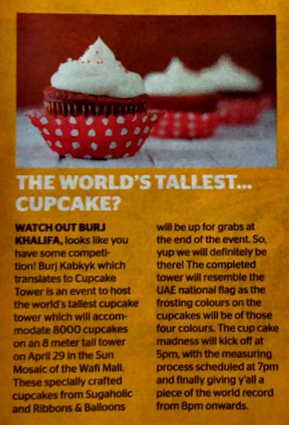 efourevents's tweet photo. Huge thanks to @khaleejtimes for featuring the #burjkabkyk event in your newspaper! 
2 days to go! Don't miss it! :) https://t.co/ga13BWRZVI