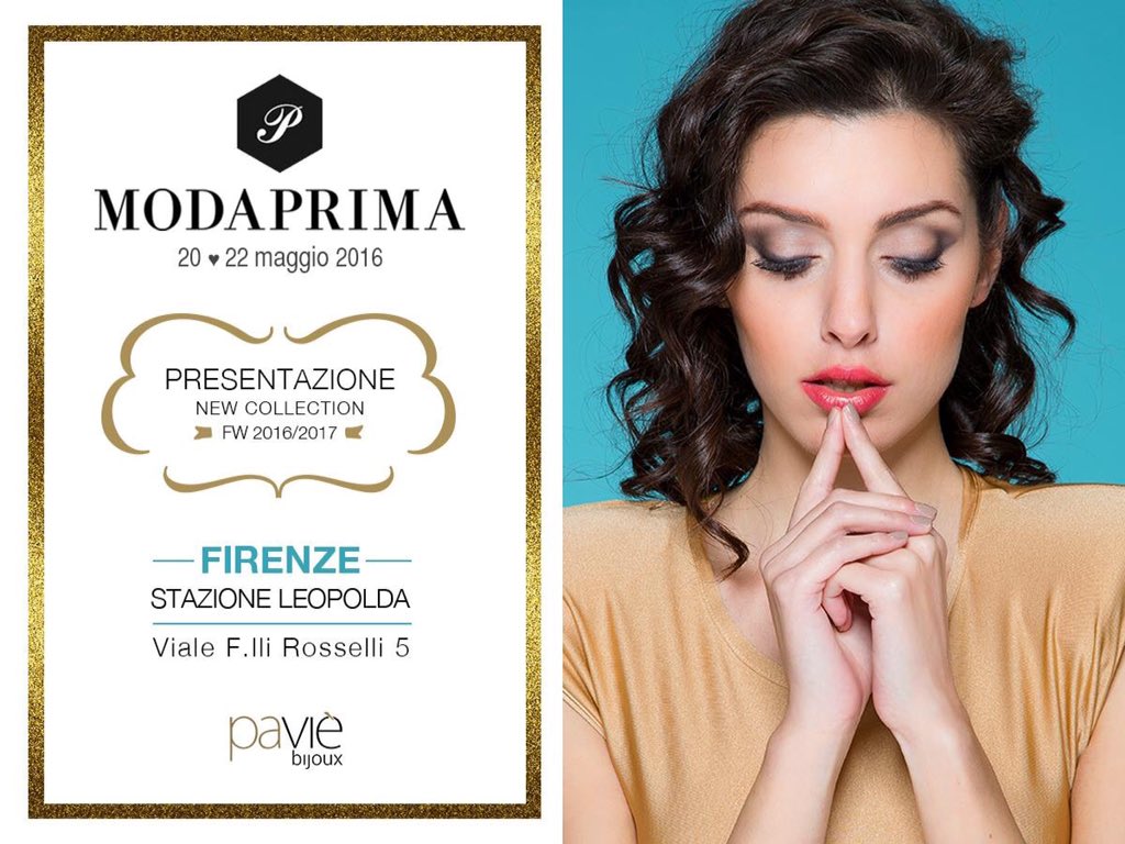PavieBijoux's tweet photo. #modaprima #maggio #Firenze #waitingfor #newcollection @PavieBijoux https://t.co/t4WFV3A7hD