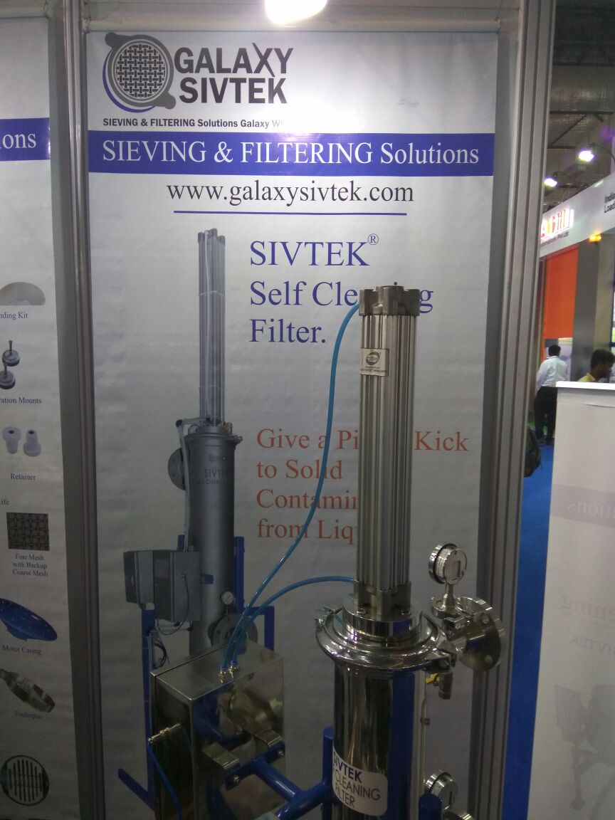 GalaxySivtek's tweet image. Here it is @GalaxySivtek 's New Industrial Self Cleaning Liquid Filter for Domestic Market #India #PharmaProPack '16
