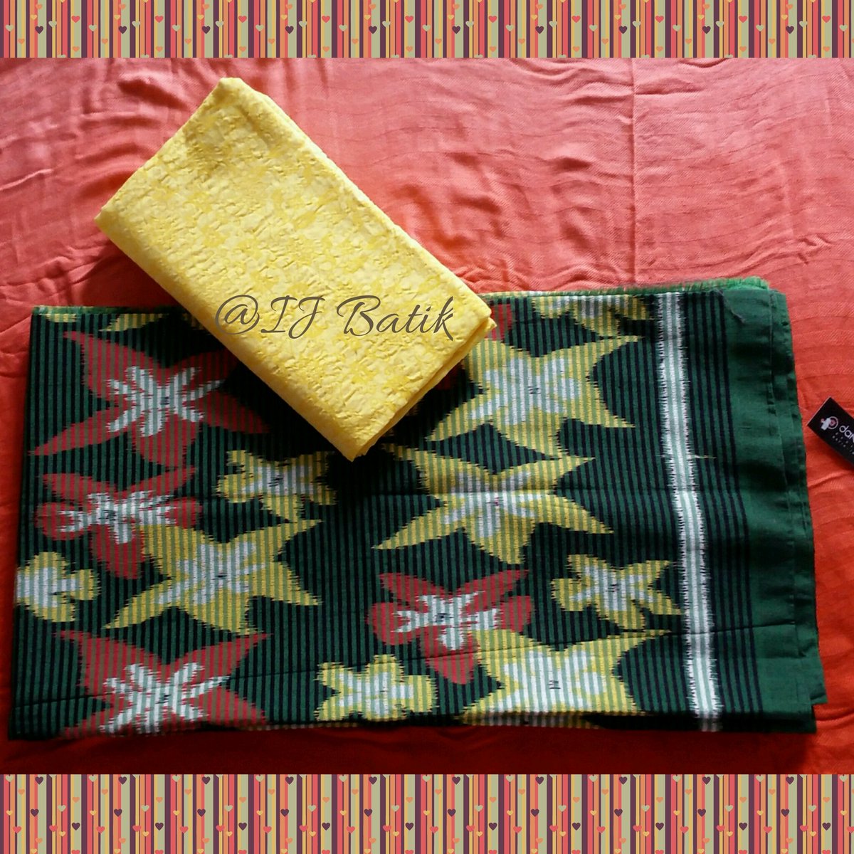 ij_batik's tweet photo. #batikhalus #batikpekalong #batikrangrang #kainrangrang #bahanbaju #bahankebaya #emboss #bahanemboss
#batikeksklusif https://t.co/8fvjkFAV41