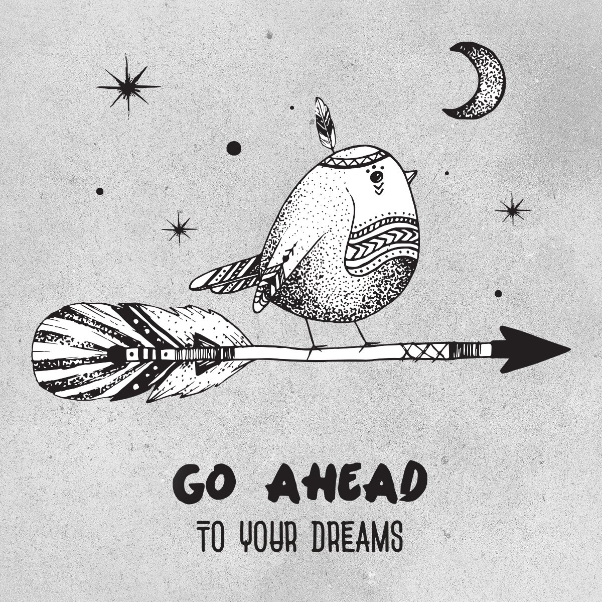 SoNiceDesign's tweet image. Go ahead, to your dreams! Find more inspirational drawings in our new set: crtv.mk/e0Zaq #creativemarket