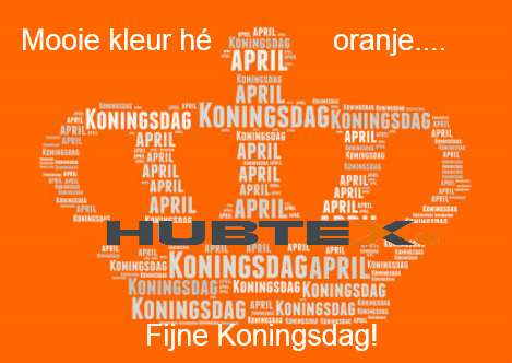 Hubtexnl's tweet photo. Fijne Koningsdag! https://t.co/UGdTIRWxMq