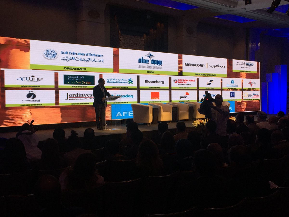 XBRL_IRIS's tweet photo. The Arab Federation of Exchanges' AFE Annual Conference 2016 is now underway! #AFE https://t.co/DKKxPgyzAu