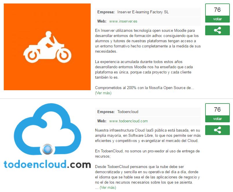 inelearning's tweet photo. @philippelardy @TodoEnCloud ¡¡La cosa está que arrrrde!! #OpenExpo2016 #OpenAwards2016 #CompeticionSana https://t.co/NTmAlKKNoC