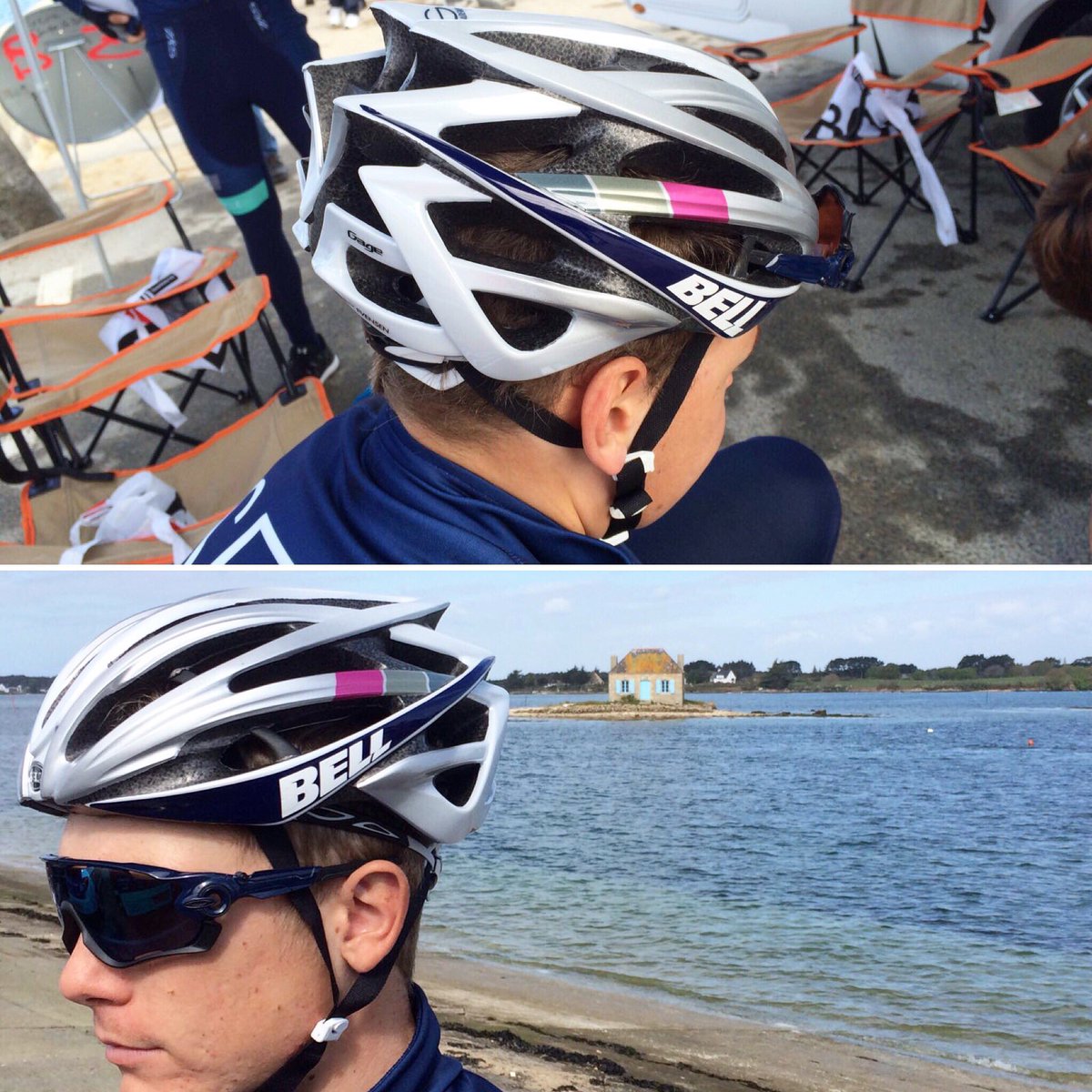 SEGRacing's tweet photo. How do you like our new custom @BellBikeHelmets Gage? We love it! 😎 https://t.co/0a3DfbW7hB