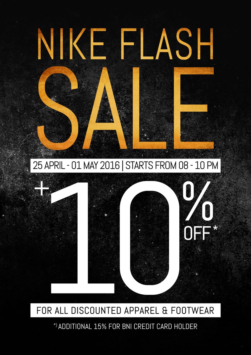 nike additional discount