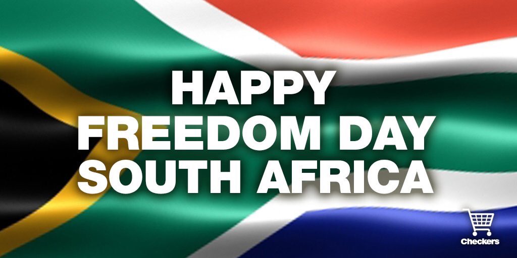 PlasticPeopleSA's tweet photo. Happy #FreedomDay South Africa https://t.co/t9exXTSCJ8