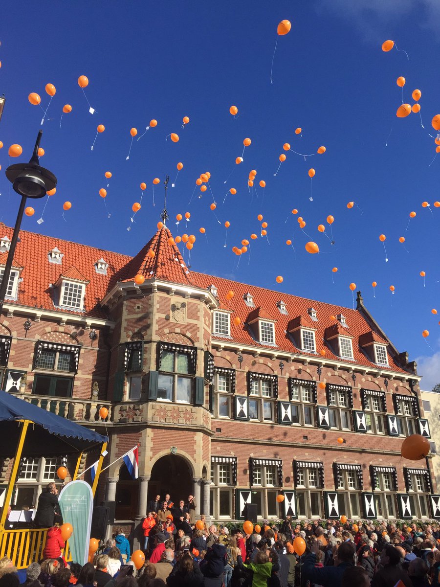 Koningsdag, ondanks de kou, toch veel belangstelling