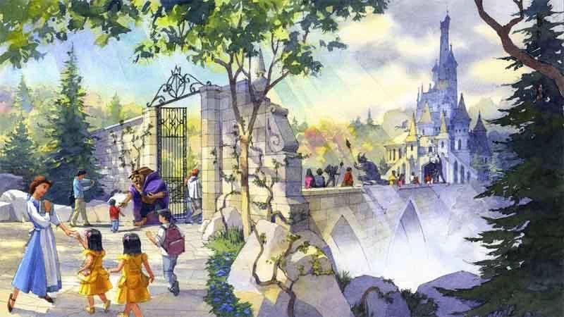 ディズニーファン必見！TDLに美女と野獣エリアが2020年春オープン予定！