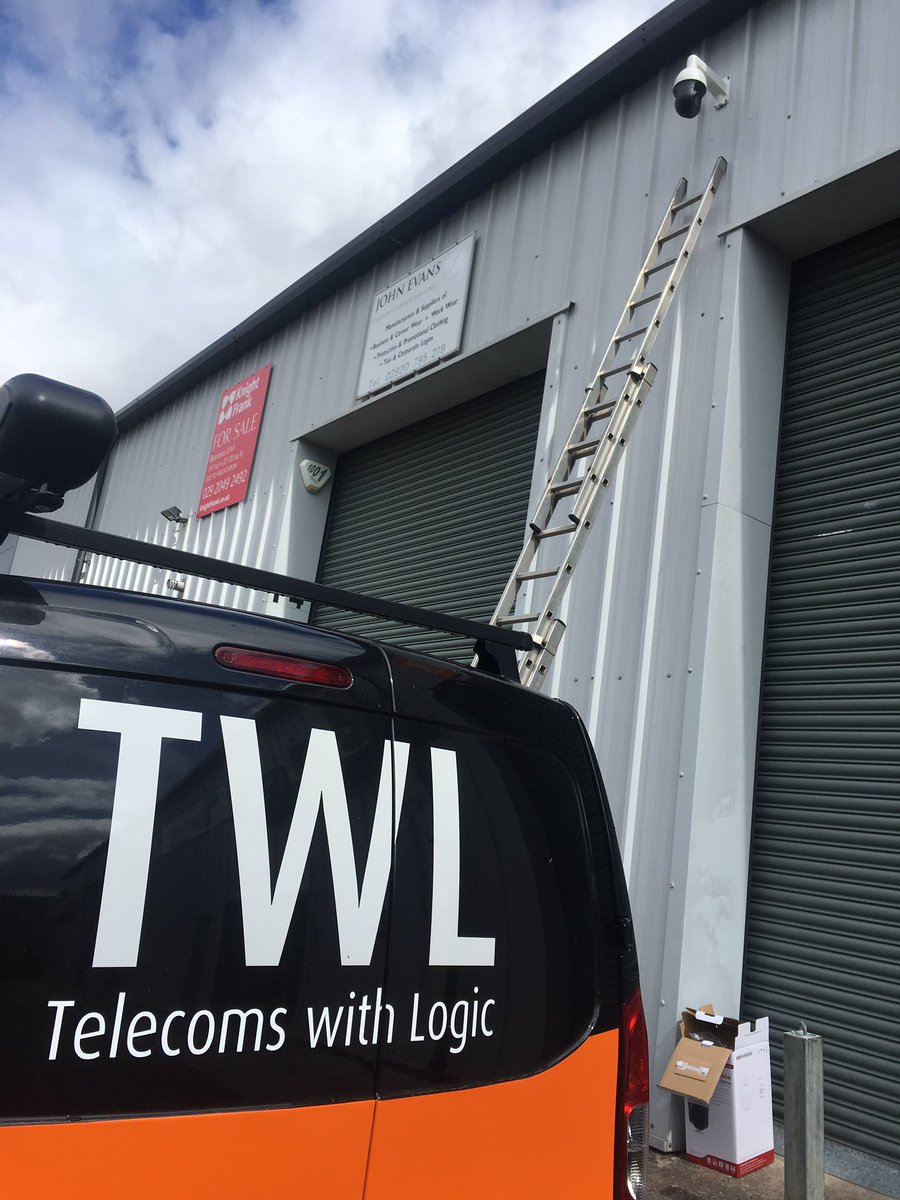 TWL_Tech's tweet image. Another @HIKVISIONUK camera installation today #ptz #technology #wedosecurity