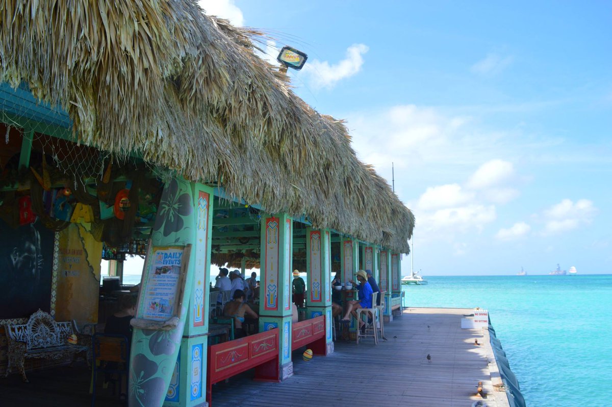 ArubaFVAde's tweet photo. Wie wärs mit einem Drink mit Meerblick? #Aruba #OneHappyIsland
#Bugaloe #PalmBeach https://t.co/ytCjbdKHcE