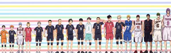 himitsuhaikyu's tweet photo. 黒子のバスケとハイキューで身長差 PART2 https://t.co/15QOqUyr8A