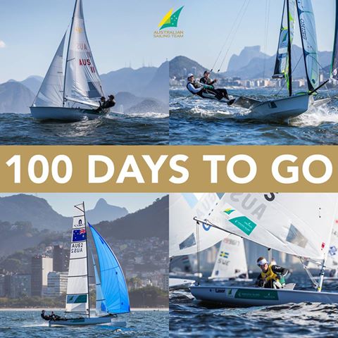 Good luck to our <a href="/AUSOlympicTeam/">AUS Olympic Team</a> athletes for #SailingWorldCup Hyères with #100daystogo to #Rio2016 #ComeWithUs